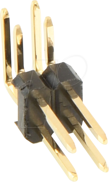 Thumbnail - W+P 947-154 - Stiftleiste RM 2,54mm, gewinkelt, 2-reihig, 4-polig