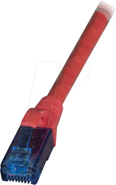 Thumbnail - EFB K8109RT.0,15 - Patchkabel U/UTP, Cat.6A, 0,15 m, rot