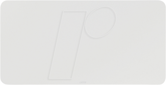 LEITZ 53850085 - Schreibunterlage, 700 x 360 mm, Leder, grau