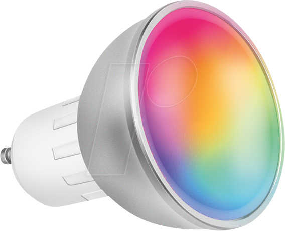 LOGILINK SH0118 - Wi-Fi Smart LED-Spotleuchte, 4,2 W, 330 lm, Tuya kompatibel, wei