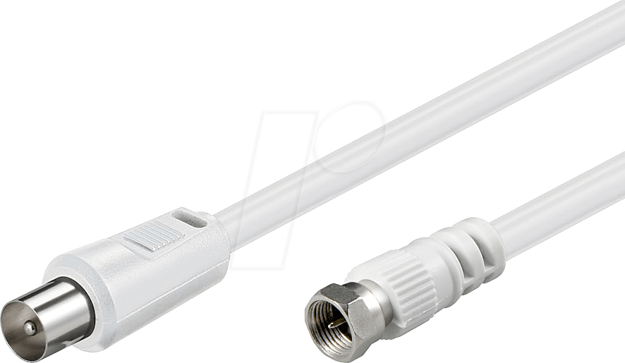 AK FIS 0500 - Anschlusskabel, F-Stecker, IEC-Stecker, 5 m