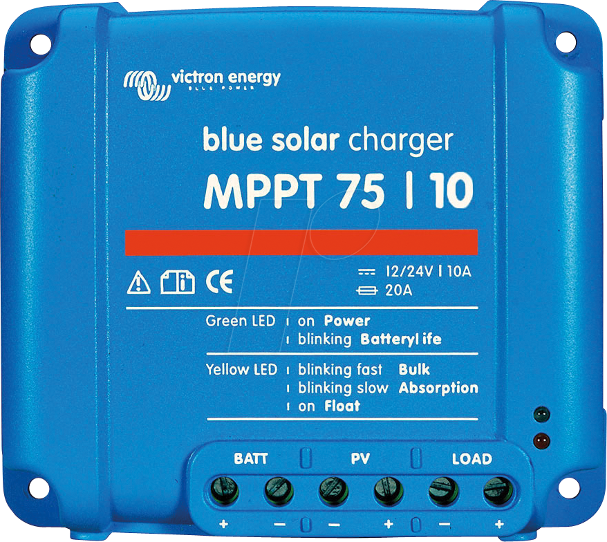 VE SCC010010050R - Solar Laderegler BlueSolar MPPT 75/10, 10A