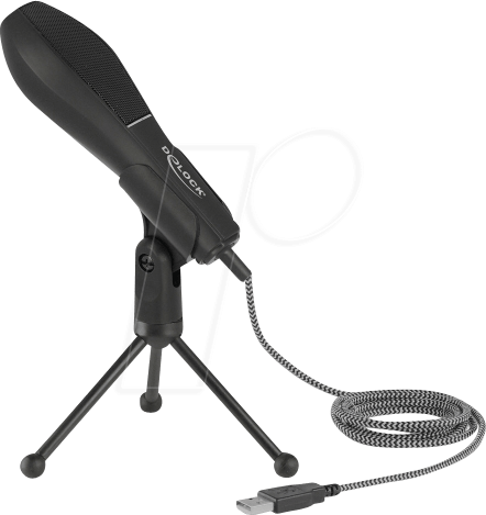 DELOCK 65939 - Mikrofon, USB, Tischständer
