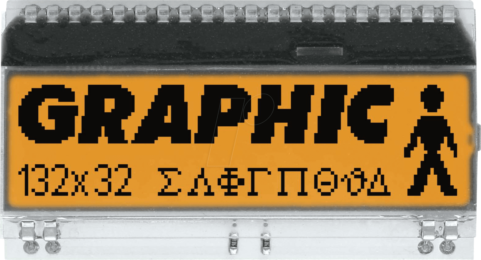 Thumbnail - EA DOGM132W-5 - LCD-Grafikmodul, 51 x 15 mm, weiß
