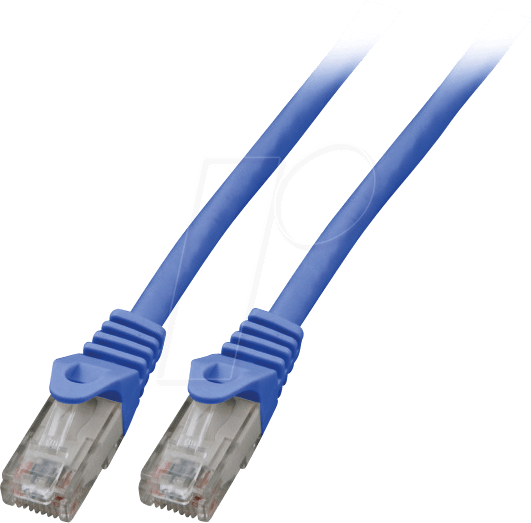Thumbnail - EFB K8104BL.1.5 - Cat.6 U/UTP Patchkabel CCA, 1,5 m, blau