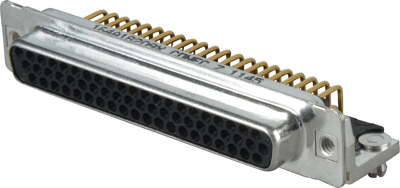 HD 62FW PGK - D-SUB-Buchse, High Density, 62-polig,Print,gew.