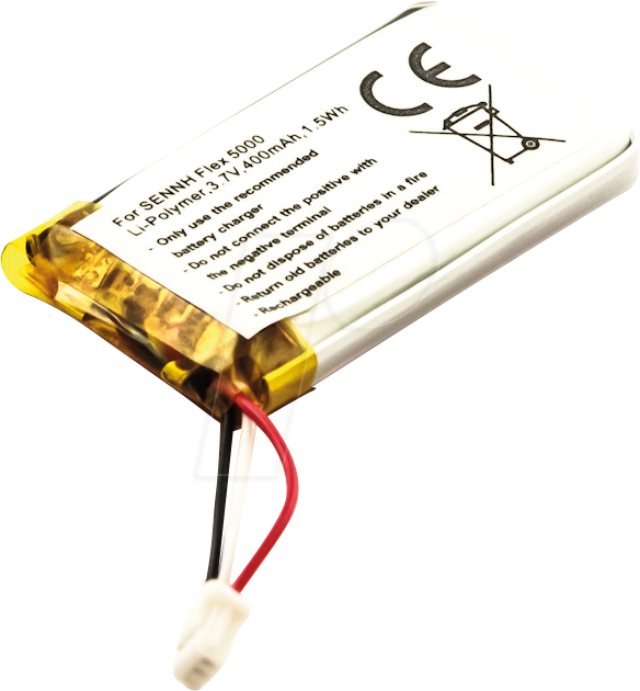 AKKU 30098 - Ersatzakku, Sennheiser FLEX 5000, Li-Po, 400 mAh