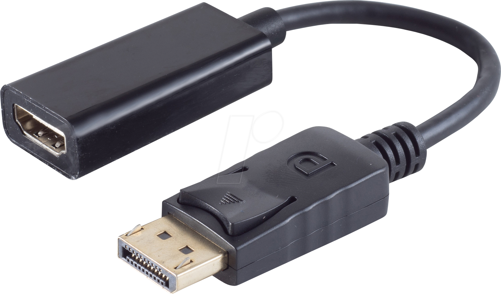 Thumbnail - SHVP BS14-05008 - DisplayPort Adapter, DP Stecker auf HDMI Buchse