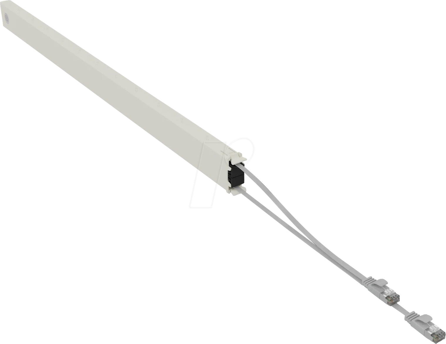 PB CONE46STPSL - Kabelkassette, Cat.6a STP, 2,5 m, grau