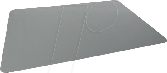 VEL AS13 - ESD Tisch-Arbeitsmatte, Antistatikmatte, 30 x 55 cm, abriebfest