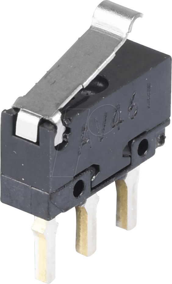 AV 444461 J - Snap-Action-Mikroschalter, 1x UM, simulierte Rolle