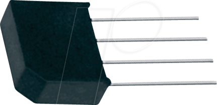 2KBP01 VIS - Brückengleichrichter, 100 V, 2 A