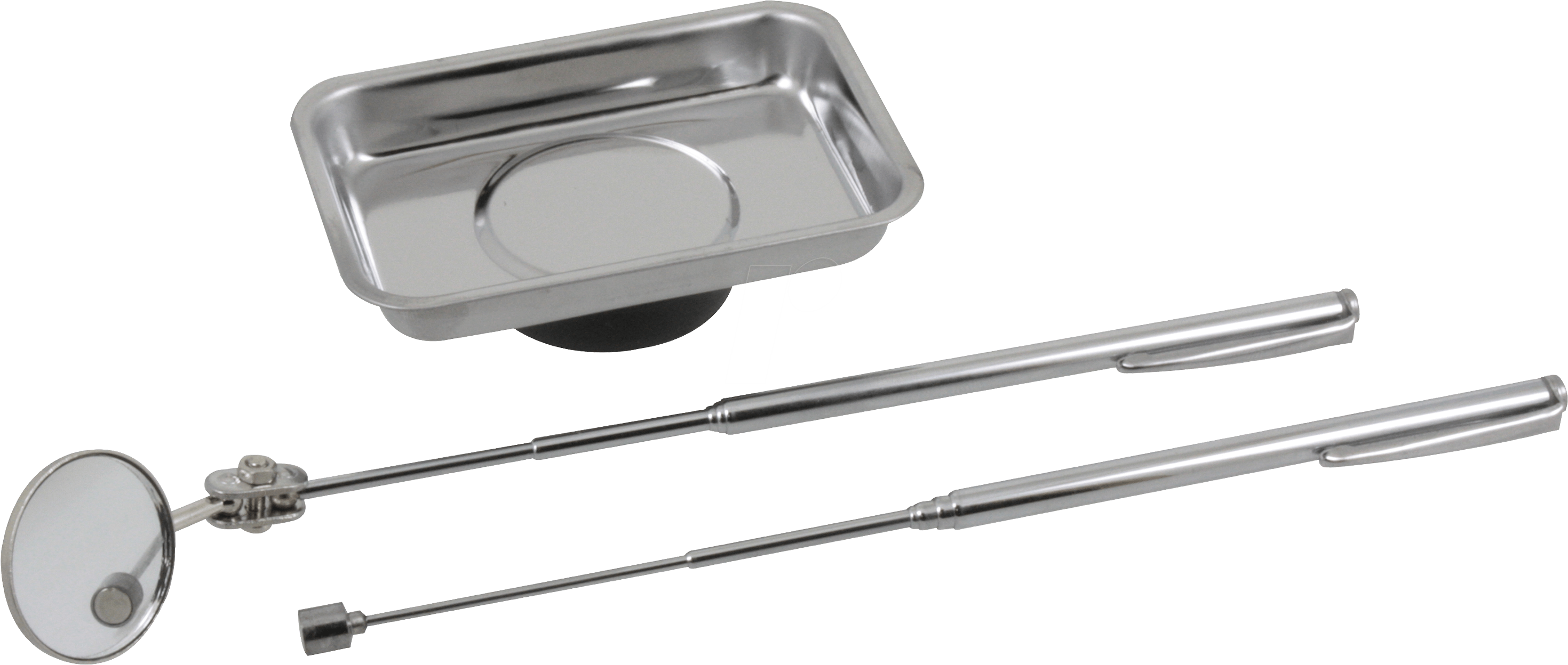 DONAU RS50 - Magnet-Kombi-Set, Teleskopmagnet, Teleskopspiegel, Magnetschale