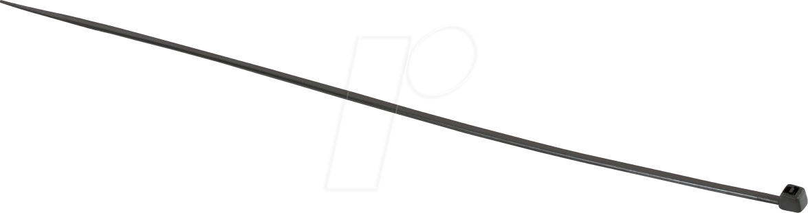 IMT46408 - Kabelbinder 160 x 2,5 mm, schwarz, im Beutel à 100 Stück