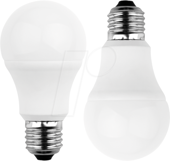 BLULAXA 49797 - LED-Lampe E27, 8 W, 810 lm, 4000 K, 2-er Pack