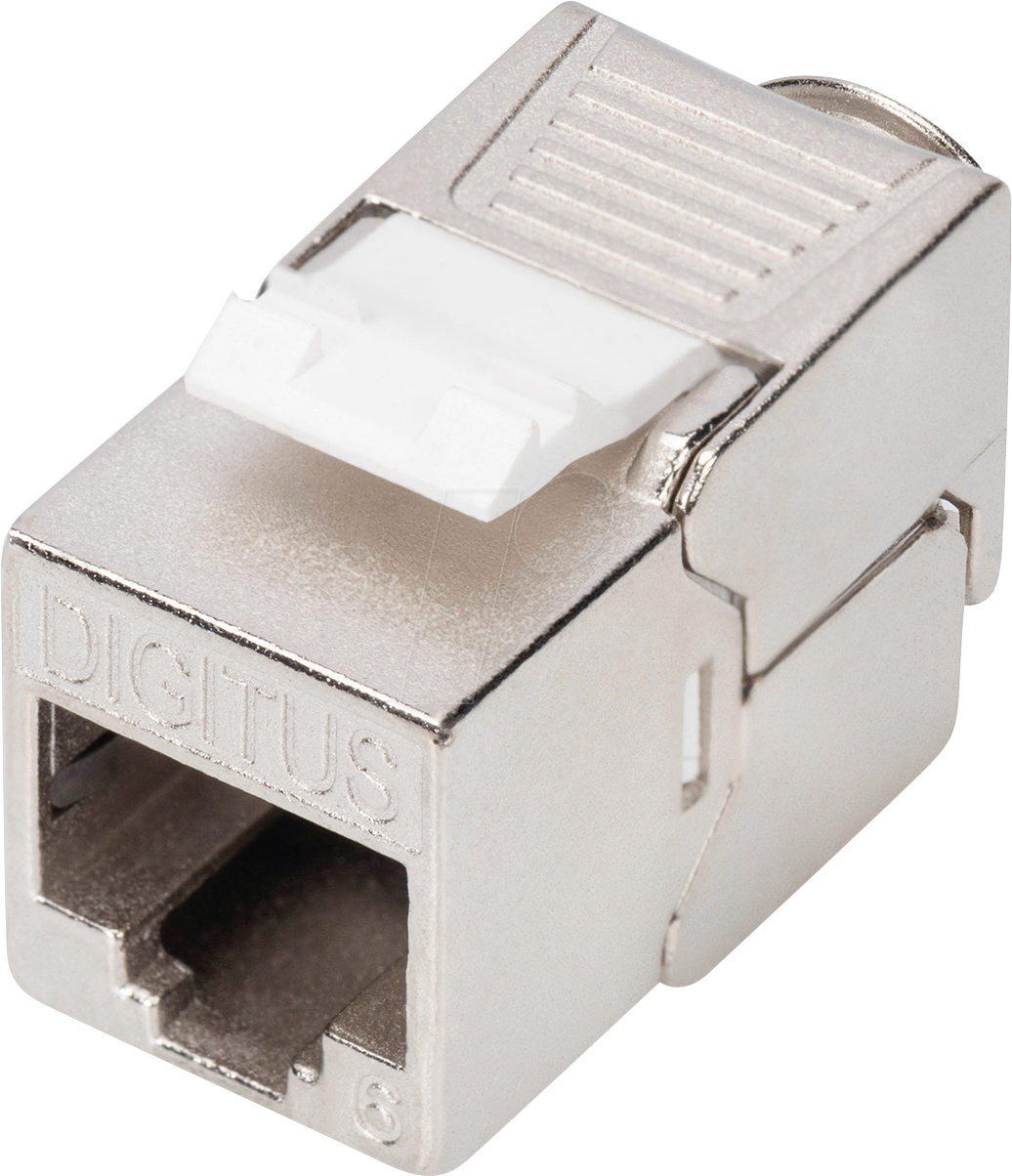DIGITUS DN936121 - Keystone Modul, Cat.6, RJ45 / LSA, geschirmt