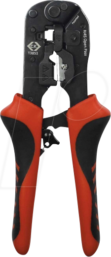 CK T3853 - Crimpzange, für modulare Stecker 8P, Pass through