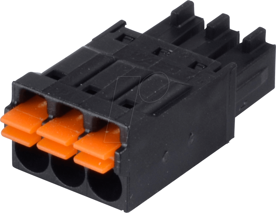 WAGO 714-103 - Federleiste, RM 3,5 mm, 3-pol, kodierbar