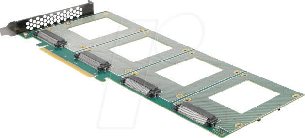 DELOCK 90169 - PCIe 4.0 x16 > 4x U.2 NVMe SFF-8639