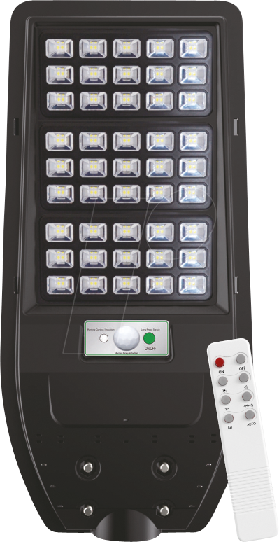 LX-LXSO800100 - Solar-Straßenleuchte, PIR Sensor, 5 W PV, 600 lm, 6500K, IP65