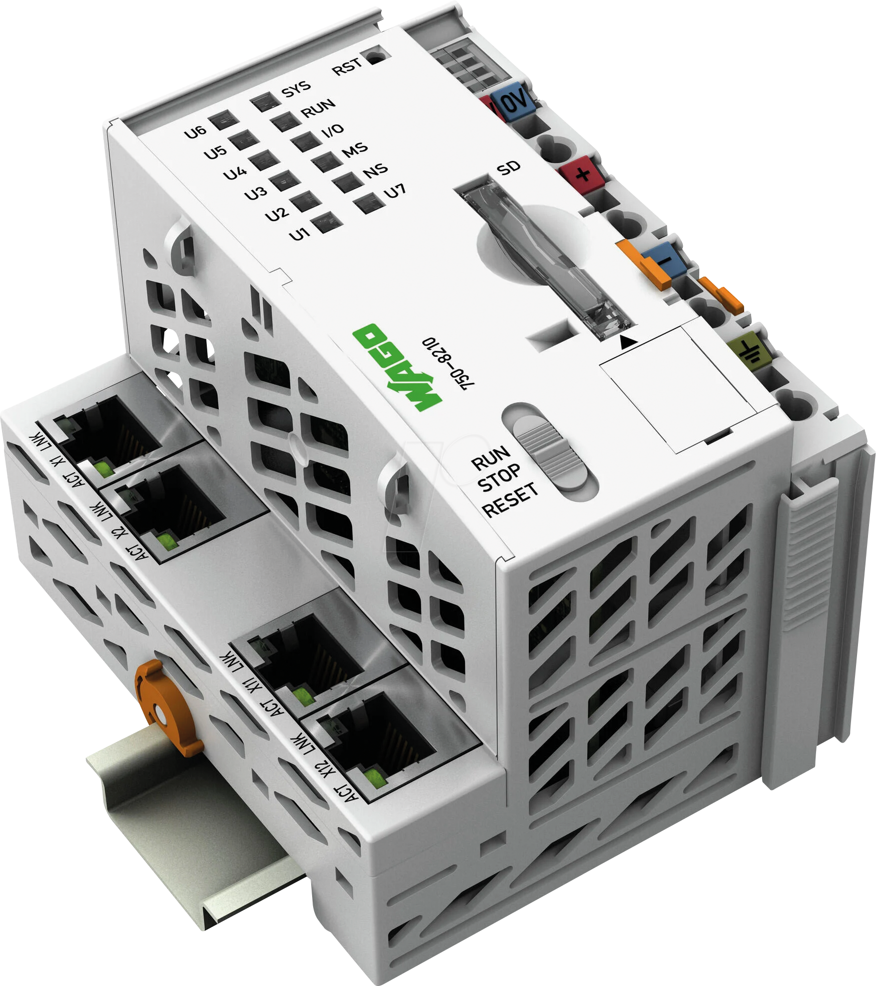 WAGO 750-8210 - Controller PFC200, 4x Ethernet