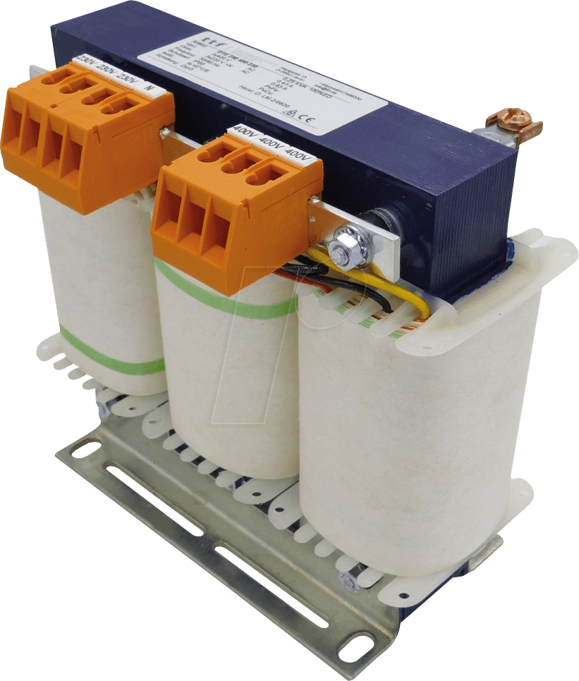TTF DTE 250/230 - Drehstromtrenntrafo, 250VA, 400/230V