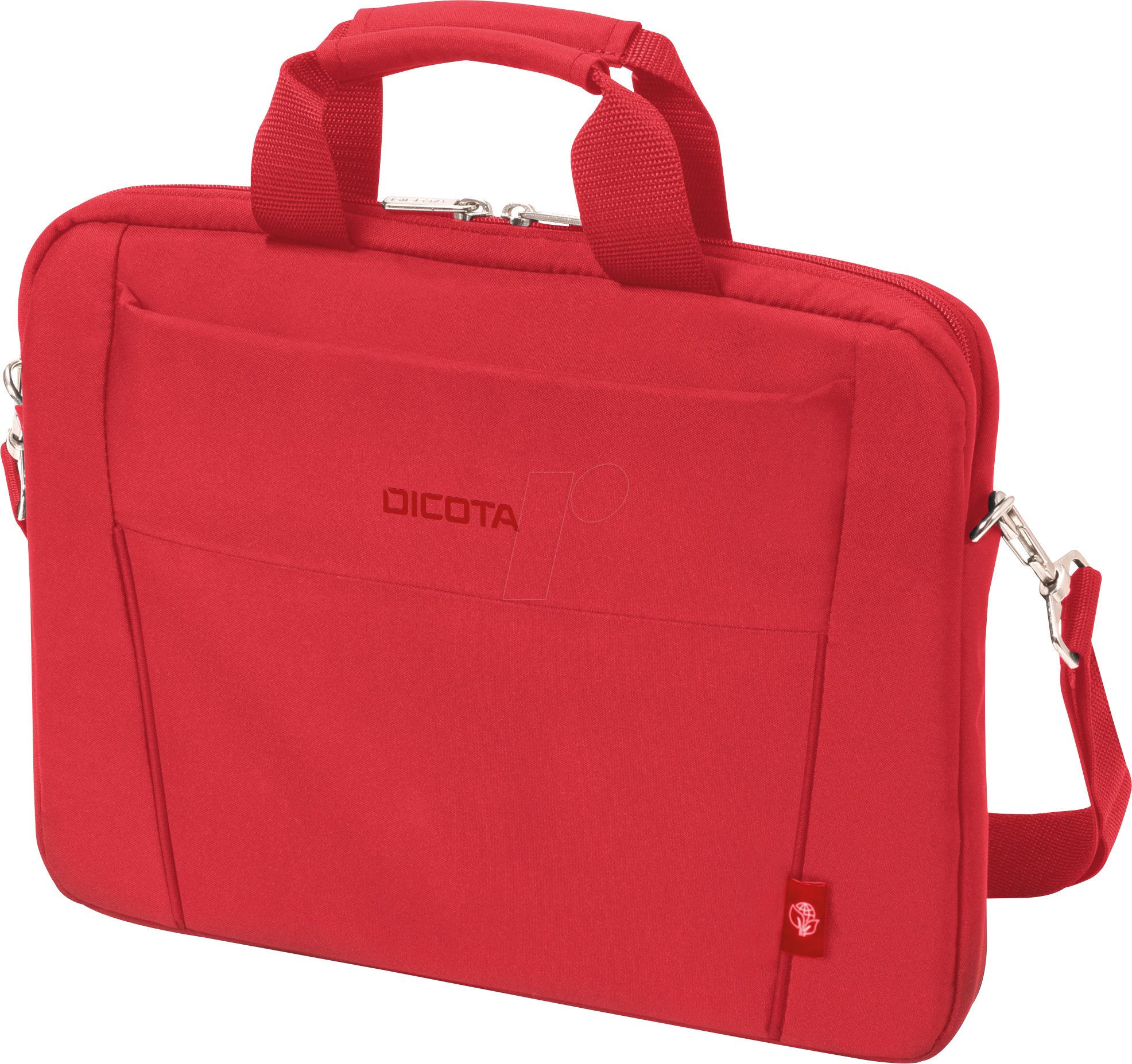 DICOTA D31306-R - Laptop, Tasche, Eco Slim Case BASE 13-14.1 Rot