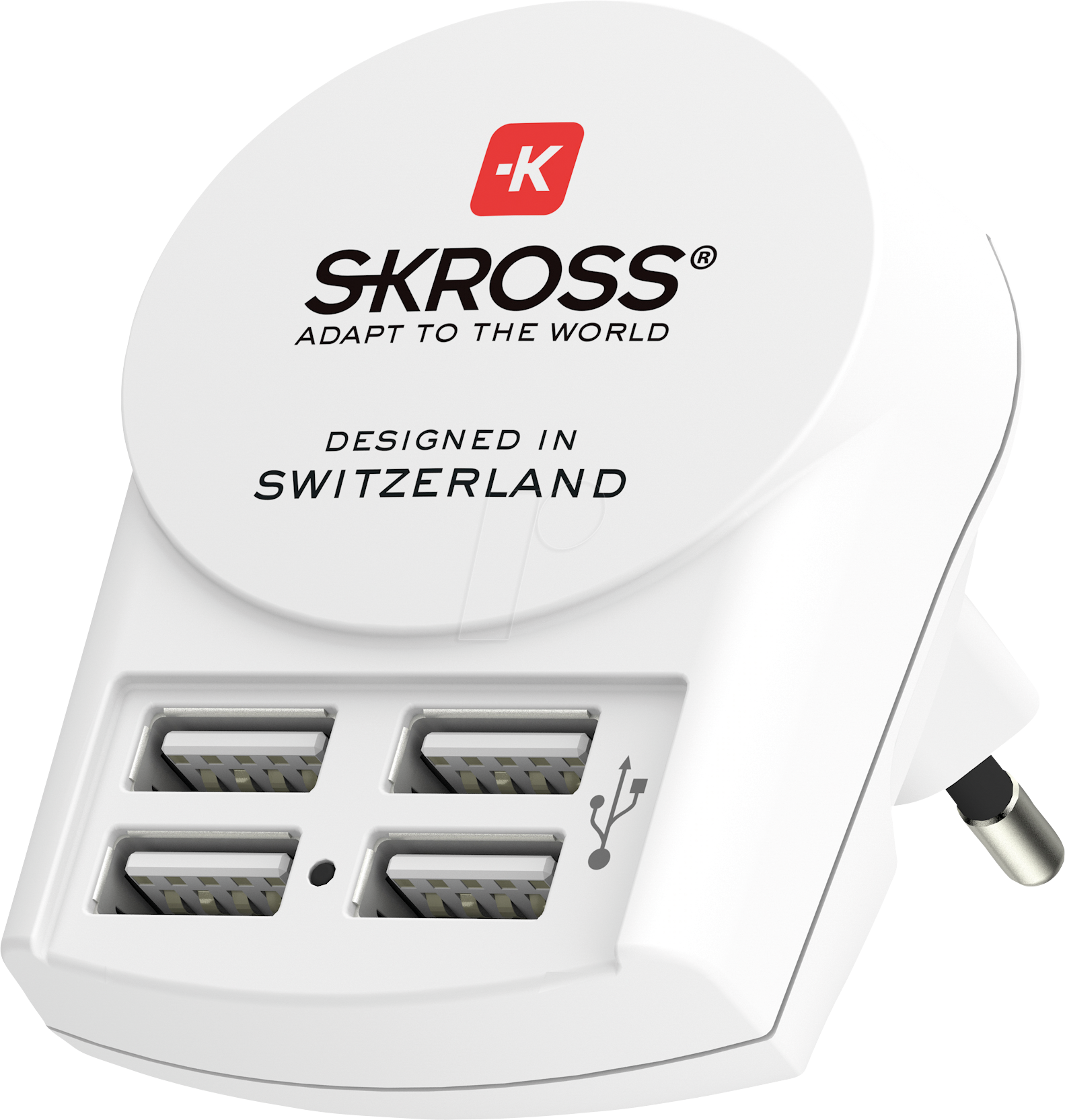 SKROSS 1302422 - SKROSS Euro USB Charger - 4x USB-A