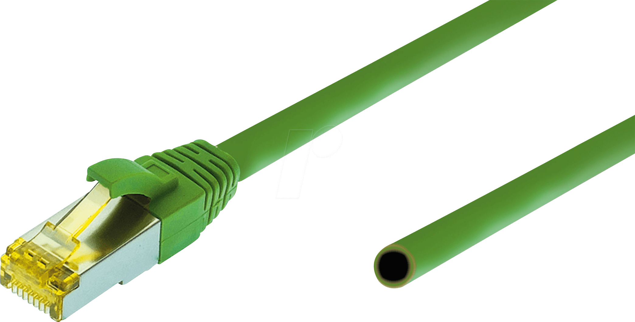 UF CAT6A GN 100 - Cat.6a Ultra Flex -Patchkabel - 100 m - grün