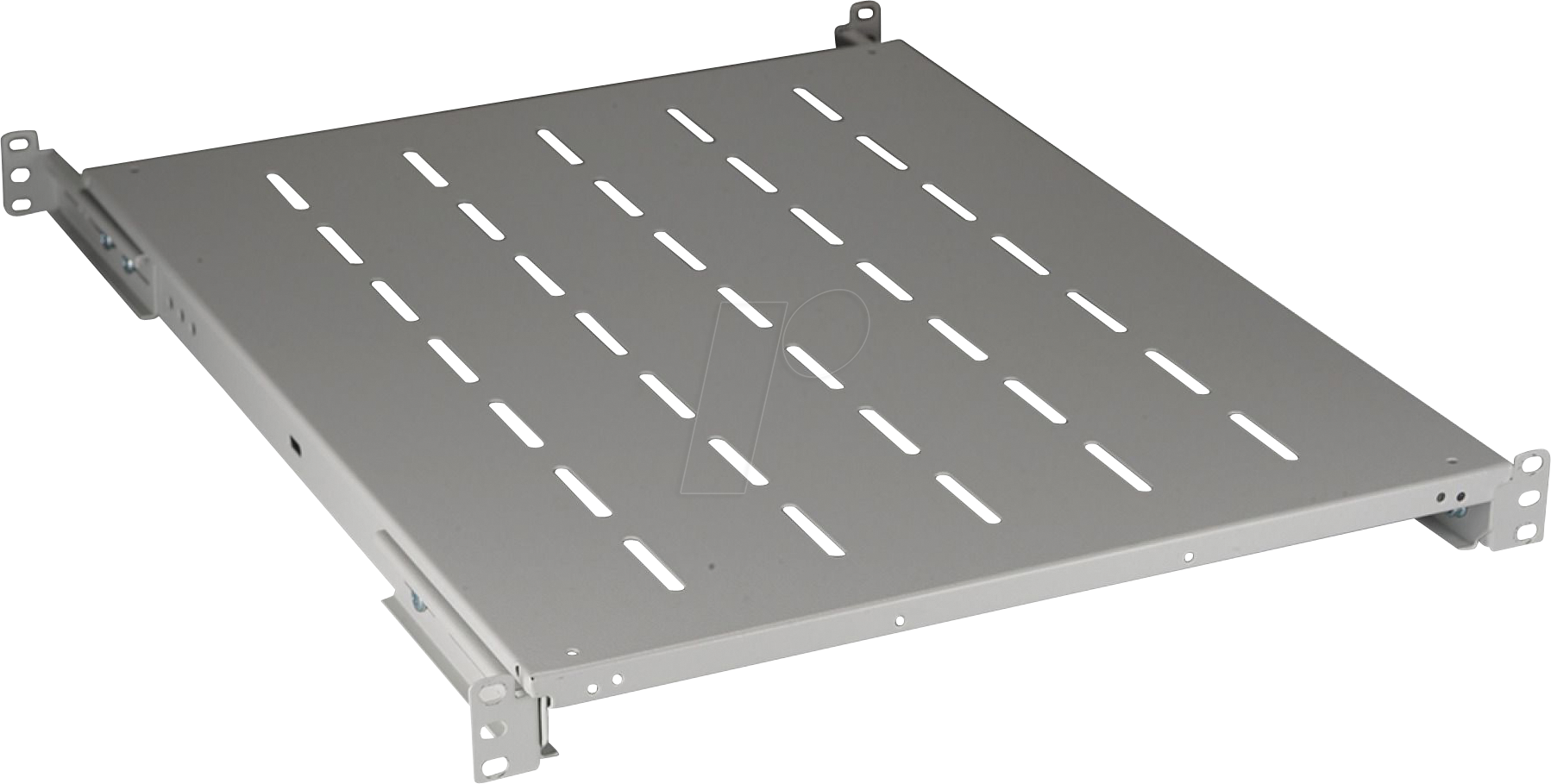 EFB 691651NFGR.6 - 19'' Fachboden, 1HE, Tiefe 350 - 450 mm, RAL7035