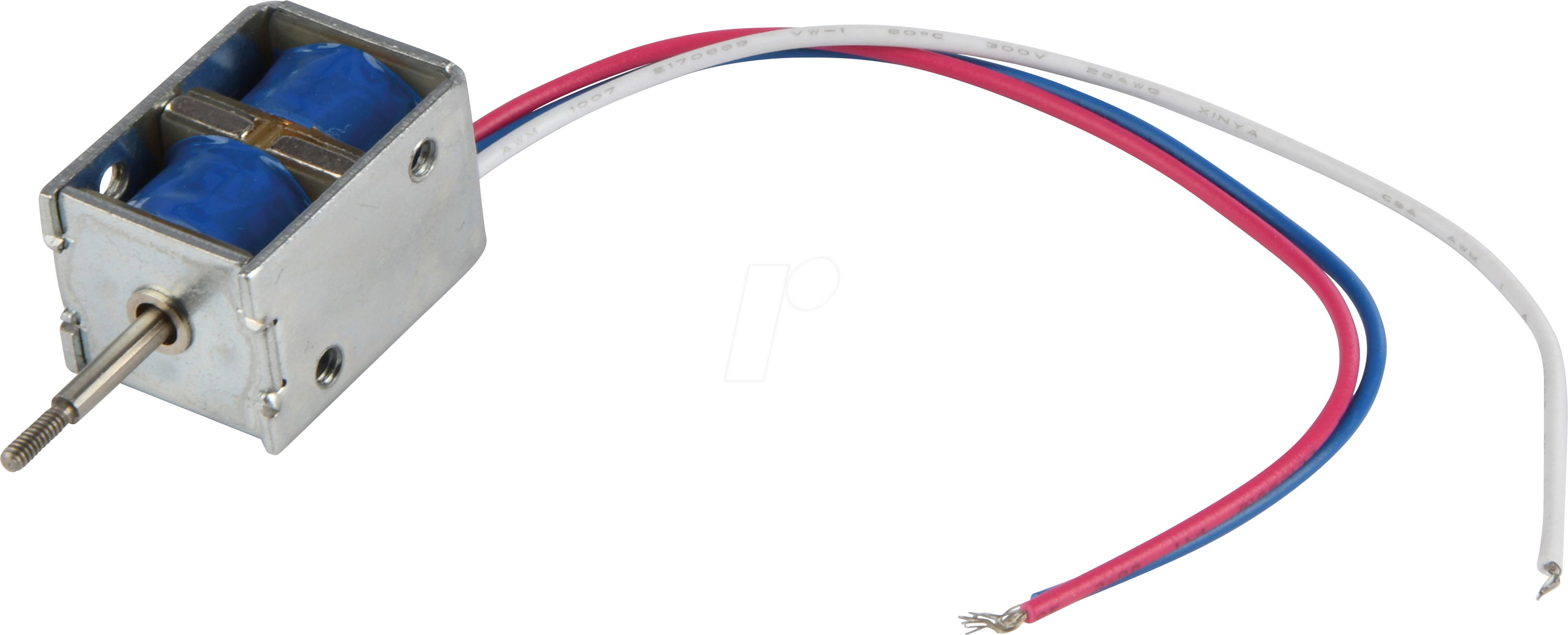 ITS-LX151312 - Hubmagnet bistabil, 1513, 12 V DC, 24 W, Rahmenmagnet mit Litze