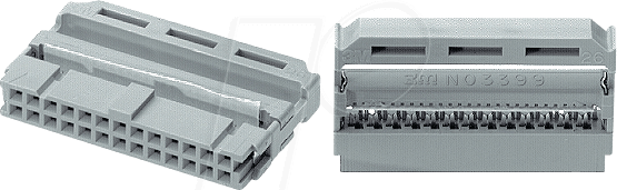 3M 79646500EC - Federleiste, 64 pol, Buchse, DIN 41651