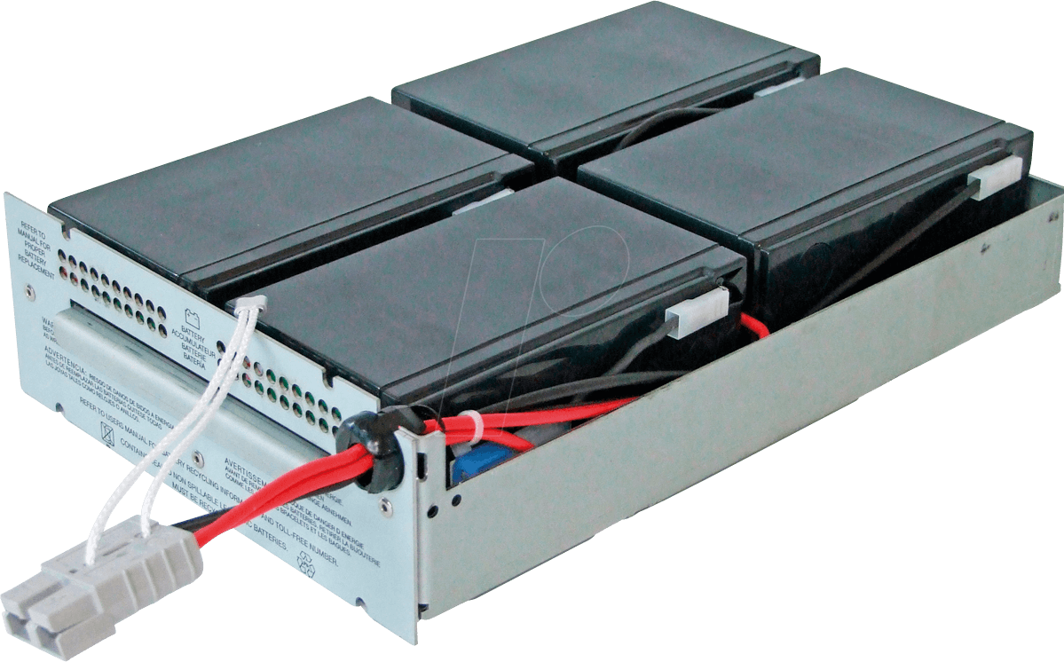 CSB SCD24C - Ersatzbatterie geeignet für APC RBC24 mit Gehäuse
