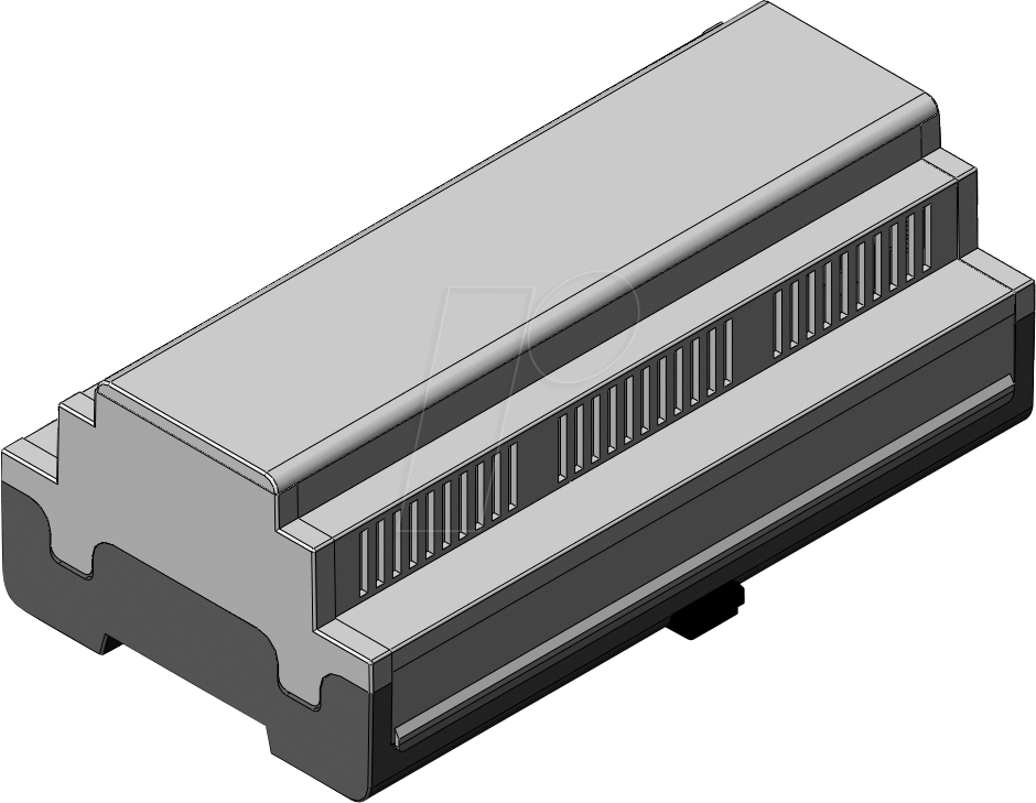 APRA DB9 GBS - Leergehäuse, geschlossen, 160,6 x 58 x 90 mm, 9 TE