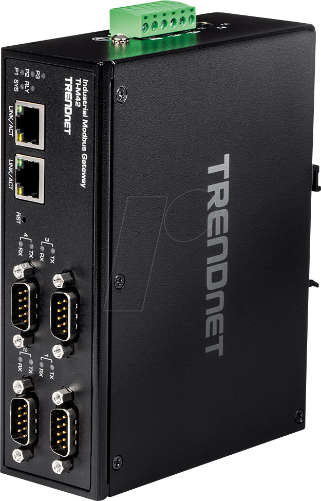TRN TI-M42 - Modbus-Gateway, 4-Port, RS-232 / RS-422 / RS-485