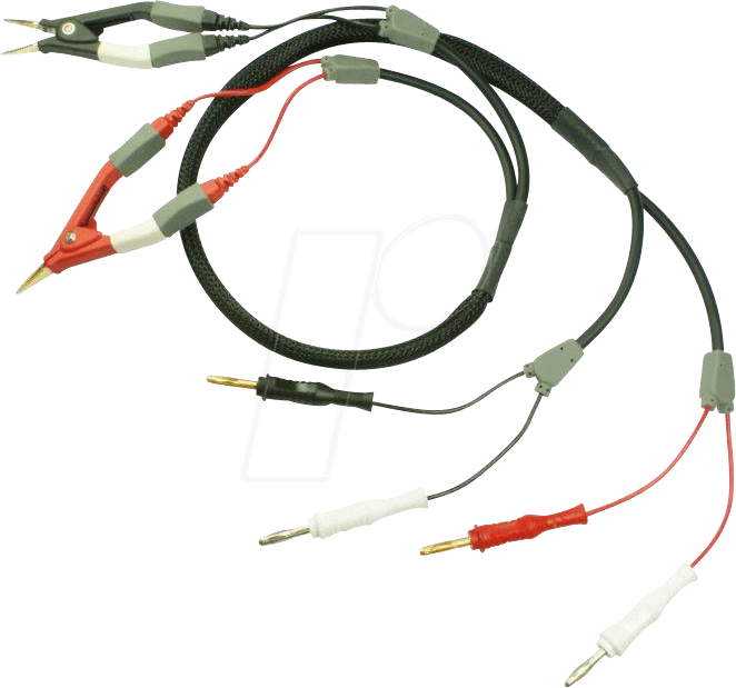 ML TW 441 - Messleitung, Tweezer, schwarz