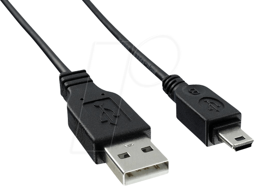 EA KUSB-MINI - USB-Kabel mit mini-USB Stecker, ca. 1m