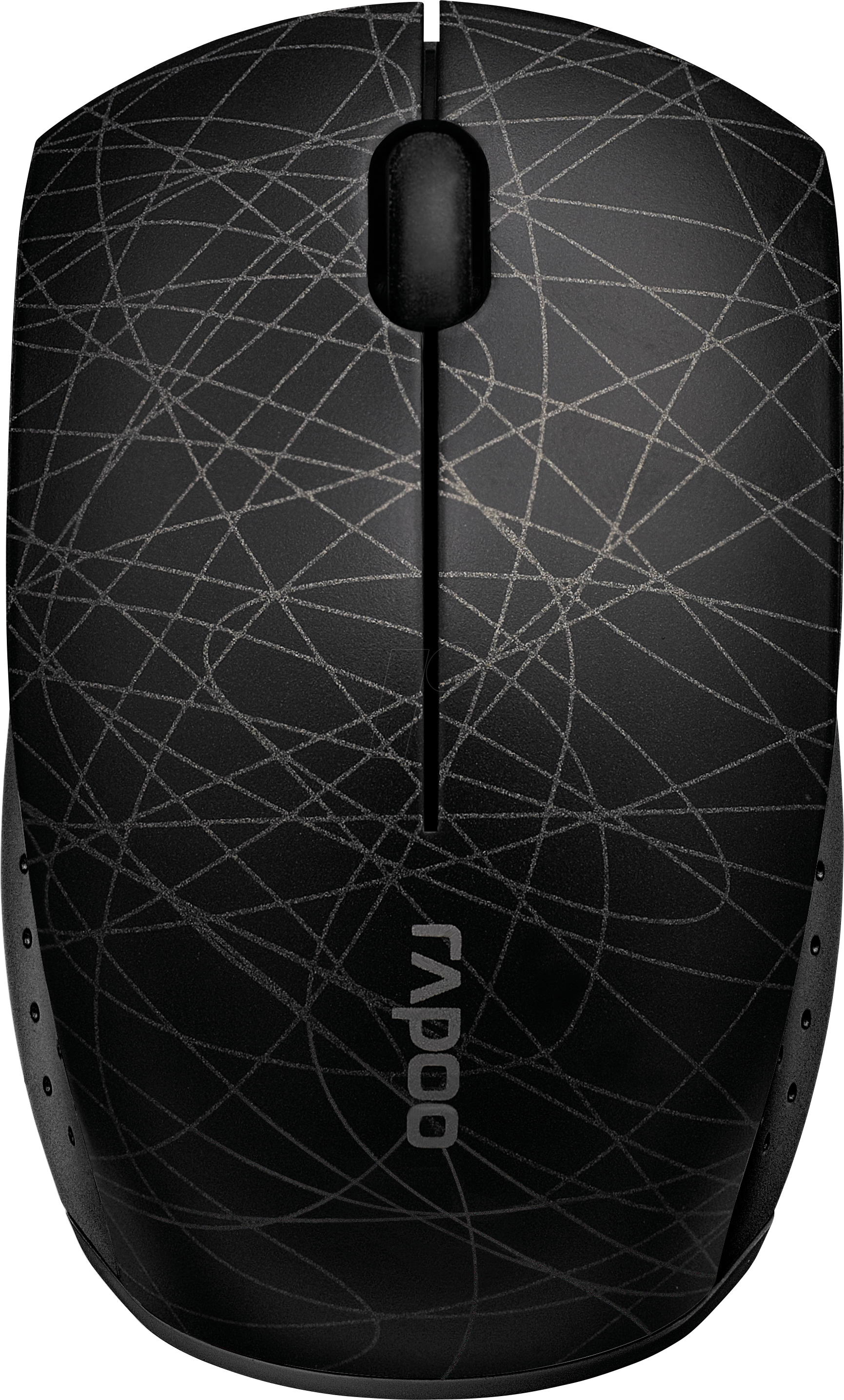 RAPOO 3300PP SW - Maus (Mouse), Funk, schwarz