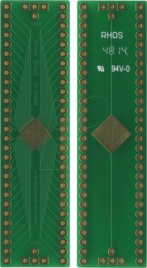 RE 965-10 - Multiadapter QFN56 P=0,40 mm RM 2,54 mm