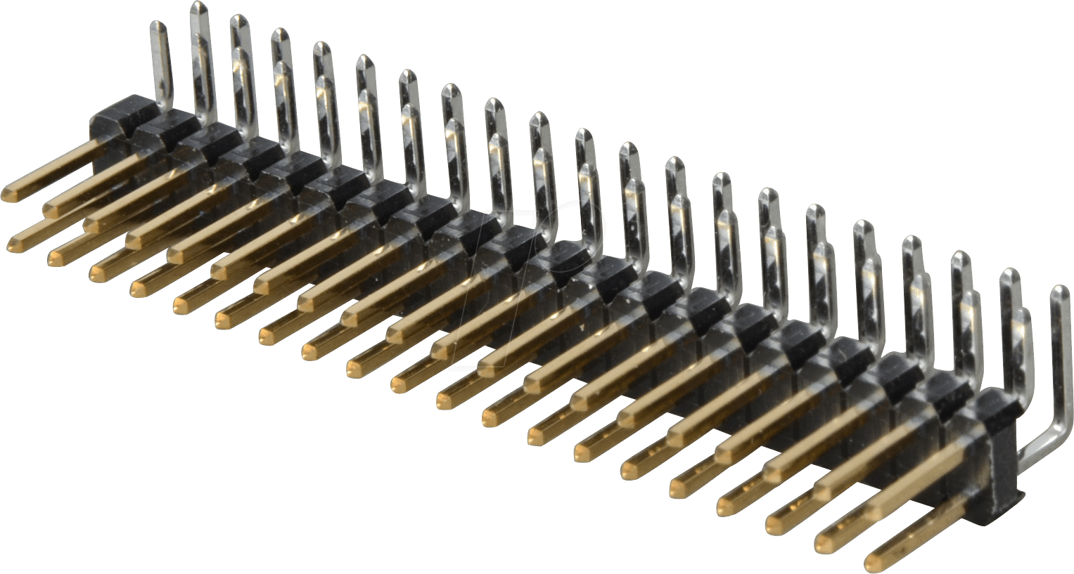 MPE 088-2-040 - Stiftleisten 2,54 mm, 2X20, gewinkelt