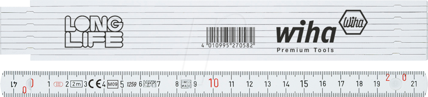 Thumbnail - WIHA 27057 - Gliedermaßstab Longlife® 2 m