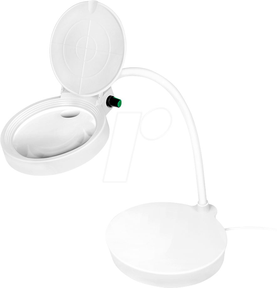 LOGILINK WZ0067 - Lupenleuchte, LED, Ø 100 mm Linse, 8 und 32 Dioptrien