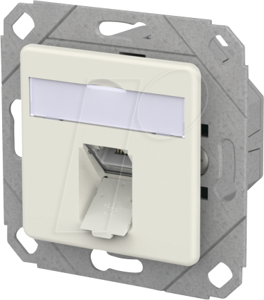 Thumbnail - BTR 130D371102-I - E-DAT Modul Cat.6a IDC 1 Port UPk reinweiß