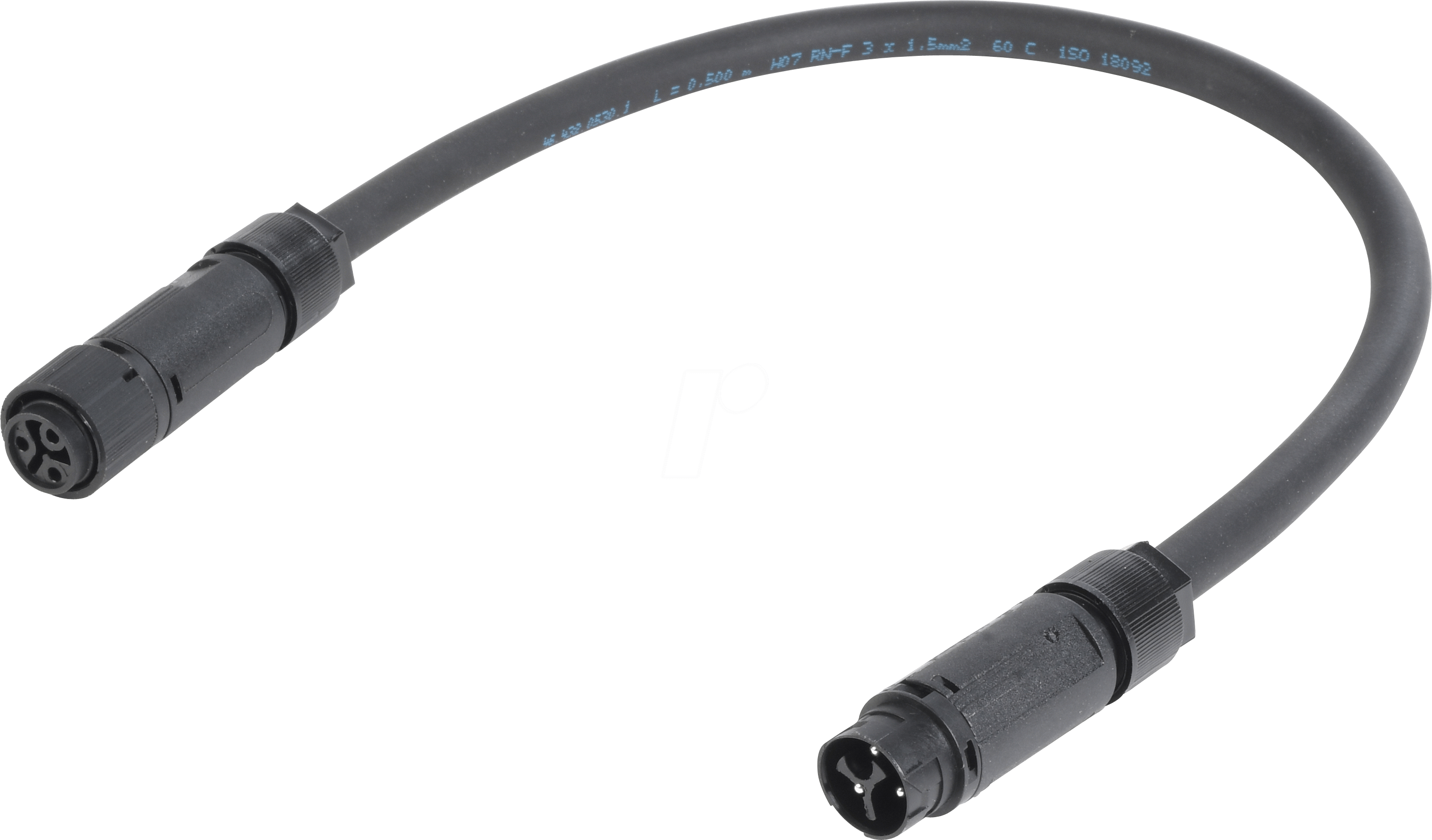 RST16I3 KSBS 05 - Leitung RST16I3 - Buchse > Stecker, 0,5 m