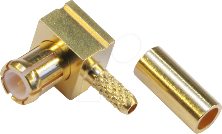 TG 100024981 - MCX-Winkelstecker für RG-178B/U vergoldet