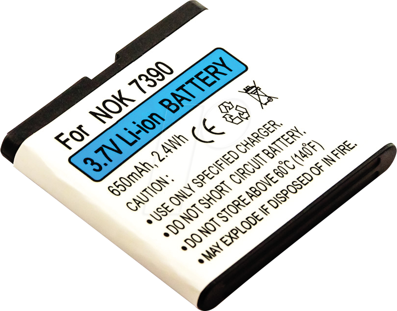 AKKU 10884 - Ersatzakku für Nokia, 5610 / 5700 / 6110, Li-Ion, 650 mAh