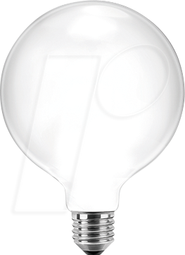 Thumbnail - BLULAXA 48156 - LED Filament Lampe G95 E27 7W 810 lm WW opal