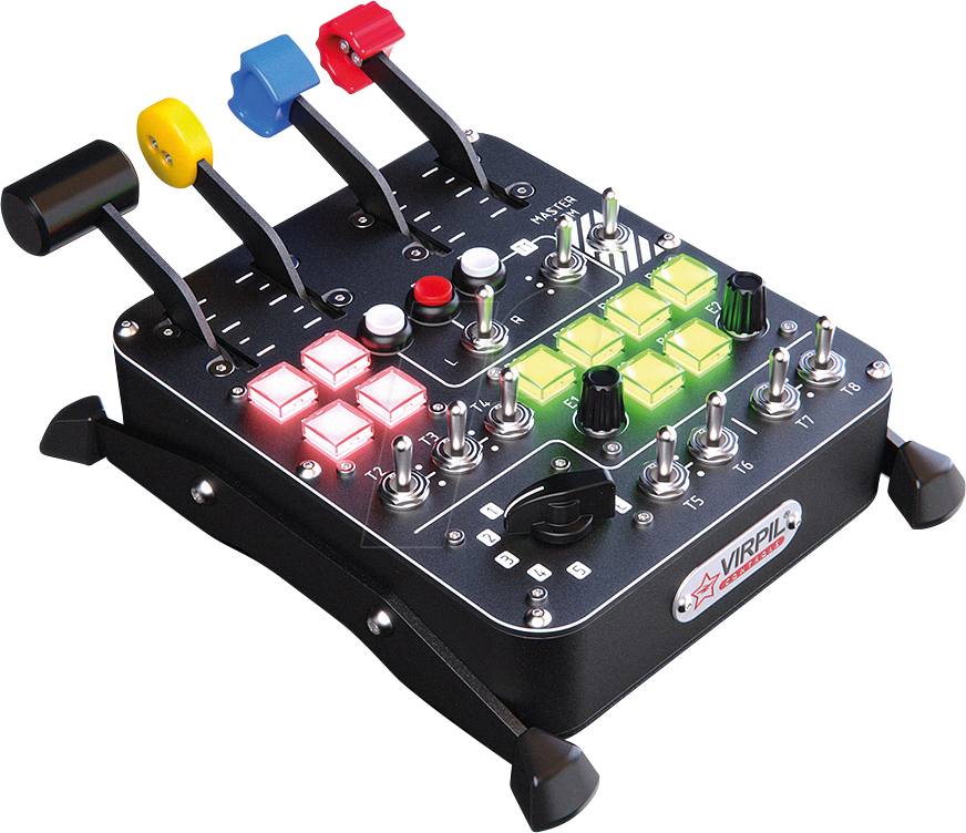 VPC-403-001 - VIRPIL Controls Universal Control Panel, 30 Steuerelemente