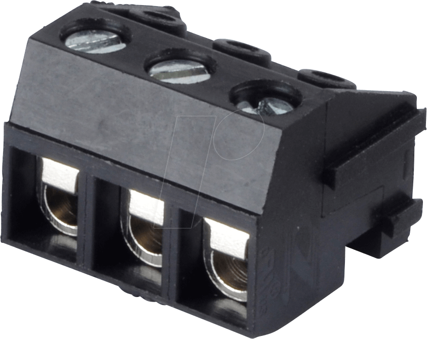 Thumbnail - CTB1302-3 - Steckbare Schraubklemme - 3-pol, RM 5 mm, 0°/90°