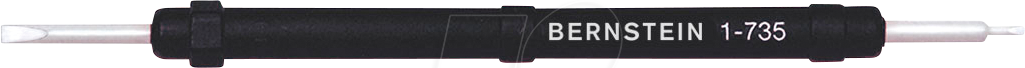 BERN 1 735 - Abgleichschraubendreher-Steckheft, Kunststoff, 100 mm